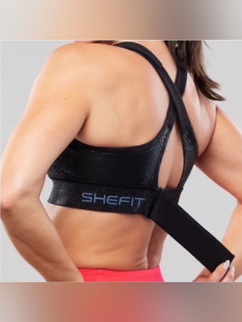 SHEFIT Ultimate Sports Bra - Black - Small - Picture 10 of 10